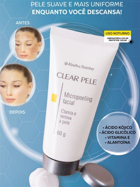 Kit Creme Clareador Diurno Fps Clear Pele G Creme Clareador