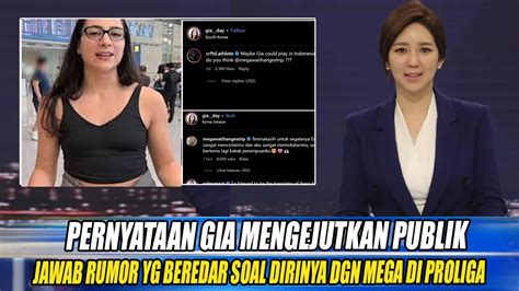 Kabar Mengejutkan Akhirnya Gia Buka Suara Soal Dirinya Ikut Proliga