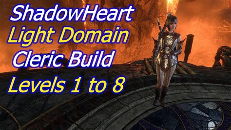 Shadowheart Light Domain Cleric Build Baldurs Gate 3 Youtube