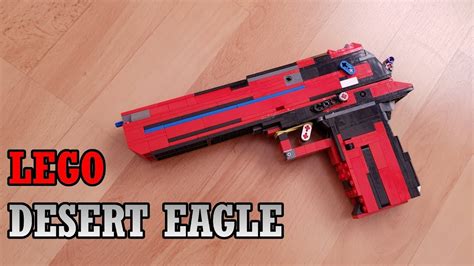 Lego Blowback Desert Eagle Rubber Band Gun Youtube