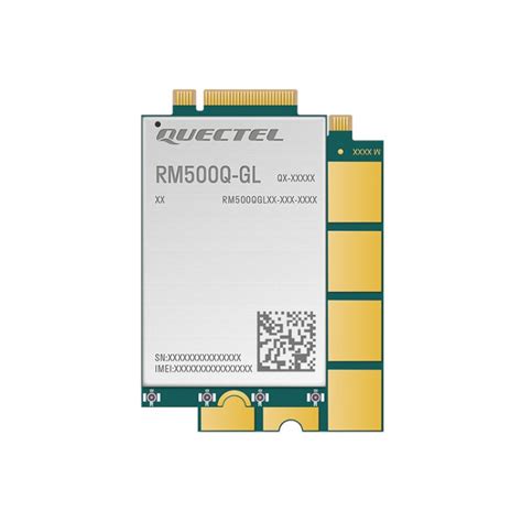 RM500Q GL Optimized 5G Module Sub 6 GHz M 2 Module For QUECTEL Born