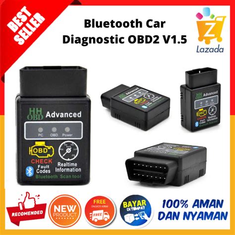 Bisa Cod Obd Scanner Mobil Pembaca Kode Obd Pemindai Mobil