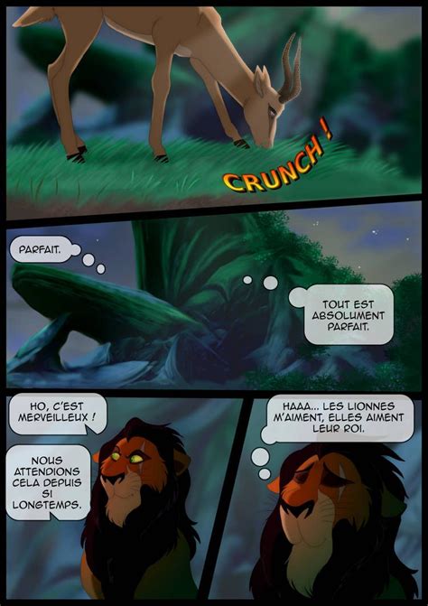 Fan Comic Comic Page Lion King Story Le Roi Lion English