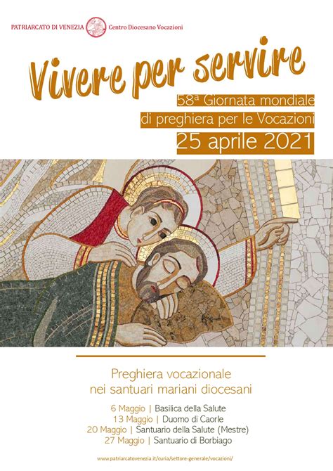 25 Aprile 2021 Giornata Di Preghiera Per Le Vocazioni