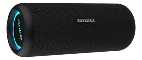 Parlante Port Til Bluetooth W Impermeable Tws Aiwa Aw Kf Color Negro