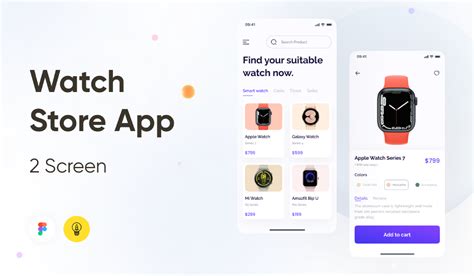 Ecommerce Watch Store Mobile App Design Figma Community