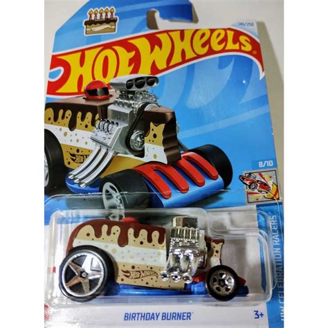Hot Wheels BIRTHDAY BURNER HW CELEBRATIONS RACERS 8 10 Lote J De 2024 Mattel 1 64