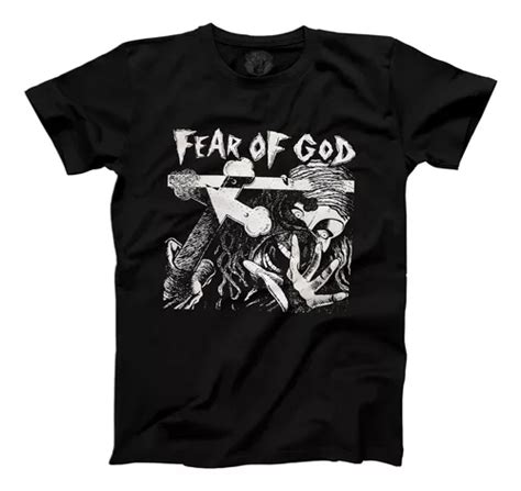 Camiseta Fear Of God Grindcore Frete Grátis