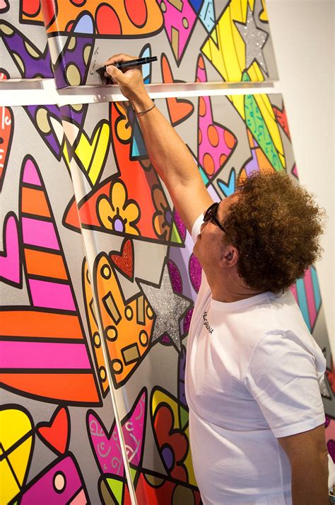 Huge Opera Darte Di Romero Britto In Vendita Presso La Galleria