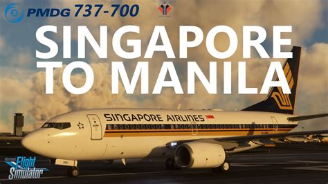 Pmdg Singapore To Manila Vatsim Event On Microsoft Flight