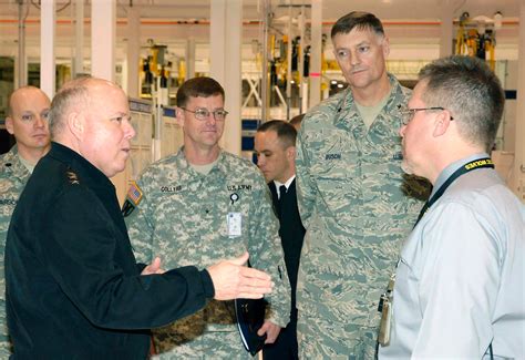 Dla Director Visits Tinker Air Force Base Tinker Air Force Base