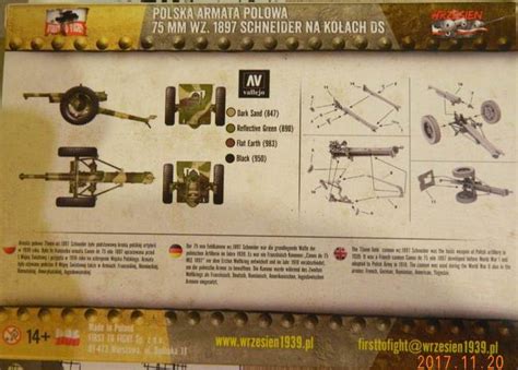 Modelarstwo Amatorskie Armata Polowa Mm Wz Schneider Ftf