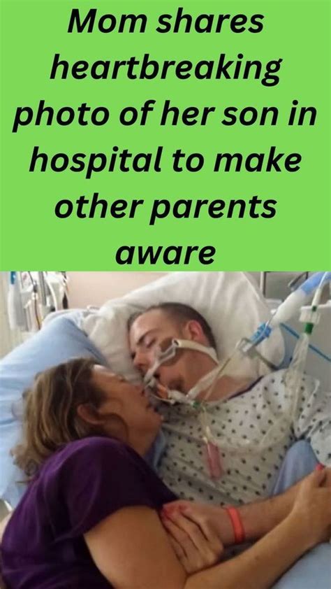 Mom Shares Heartbreaking Photo Of Her Son In Hospital To Make Other