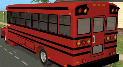 TheNinthWaveSims: The Sims 2 - Default Replacement School Bus In LACK ...