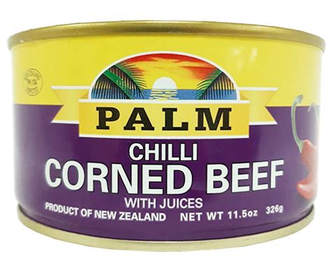 Palm Chilli Corned Beef With Juices G