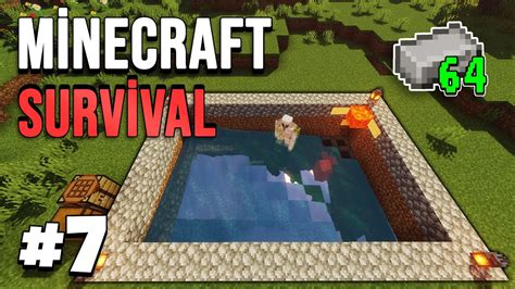 Dünyanın En Kolay Demir Farmını Yaptım Minecraft Survival Bölüm 7