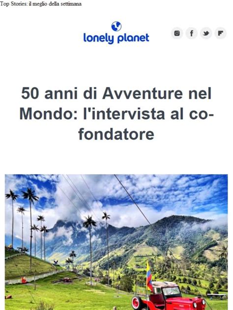 Lonely Planet I Anni Di Avventure Nel Mondo Gli Itinerari Che Non