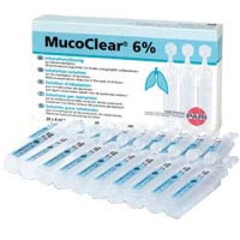 Mucoclear 6 NaCl Inhalationslösung 20X4 ml Inhalationsgeräte