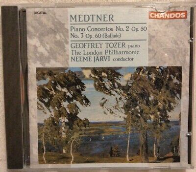 Medtner Piano Concertos Nos 2 Op 50 No 3 Op 60 95115903827 EBay