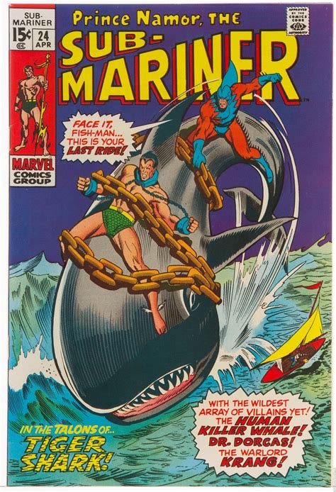 Key Collector Comics Sub Mariner 24