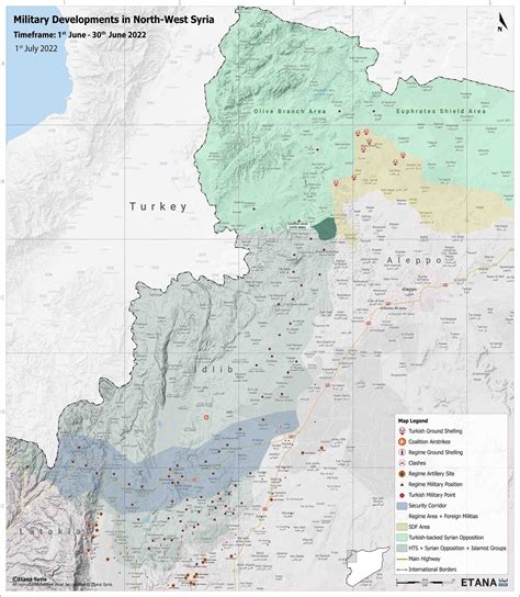 Syria Military Brief North West Syria 01 July 2022 Etana Syria