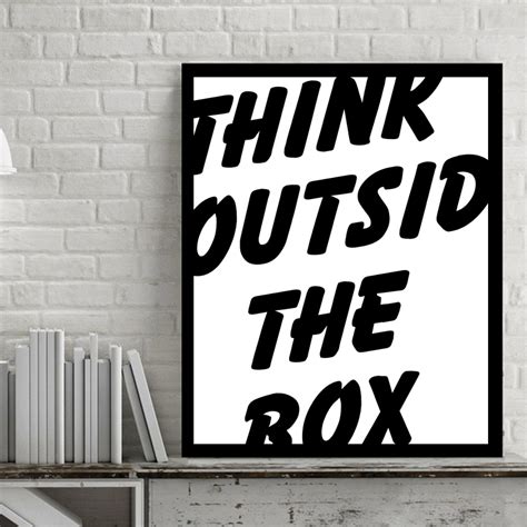 Think Outside The Box Poster At Rs Number New Items In Gurugram