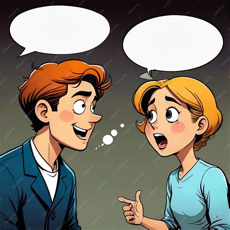 Premium Photo | Comic speech bubbles comic scene with a talking comic