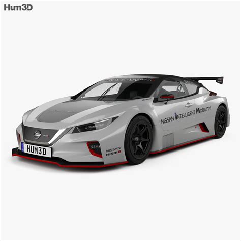 Nissan Leaf Nismo RC 2021 3D model - Vehicles on Hum3D