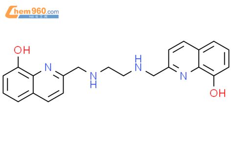 Quinolinol Ethanediylbis Iminomethylene Bis