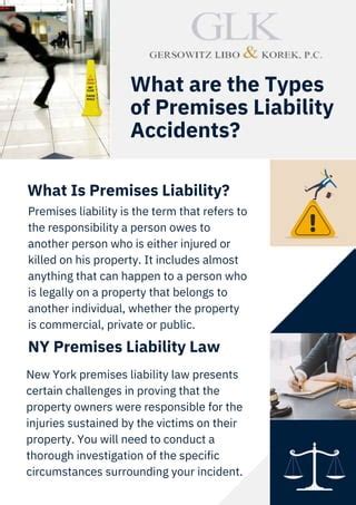 What Are The Types Of Premises Liability Accidents Pdf