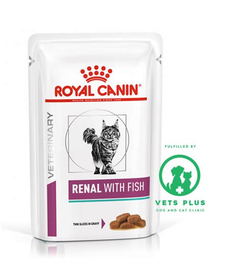 Royal Canin Veterinary Diet Renal With Fish 85g Cat Wet Food Pet