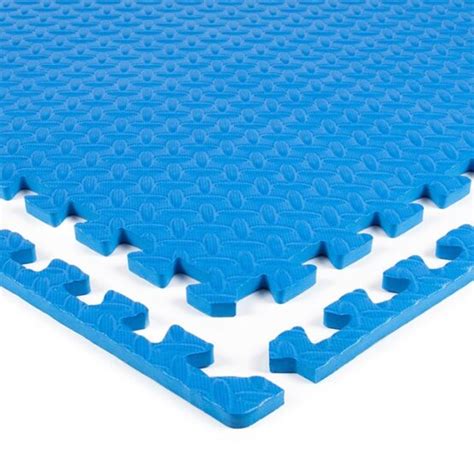 Alfombra Goma Eva Diamantada X Cms Mm Azul Isistore