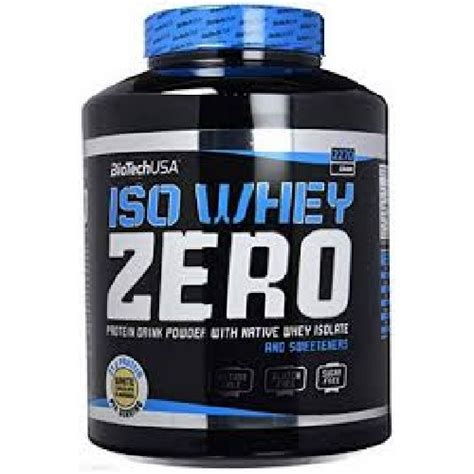 Iso Whey Zero 2270gr Ananas Mango BiotechUSA Vitamix Ro