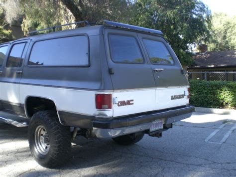 1991 Suburban 4x4 2500 Rust Free California Truck Classic Gmc Suburban 1991 For Sale