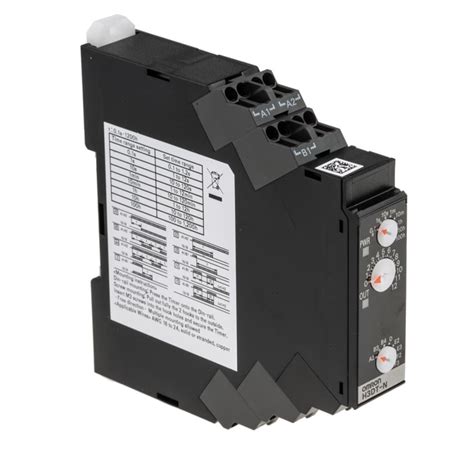 H3dt N1 Omron Omron Din Rail Multi Function Timer Relay 24 → 240v Ac