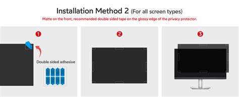 Bersem Inch Monitor Computer Privacy Screen Filter For Ratio