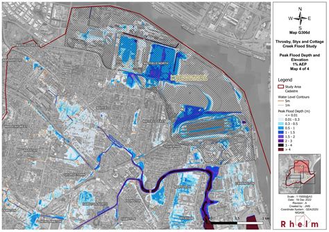 Throsby, Styx and Cottage Creek Flood Study - Area 4 | Throsby, Styx ...