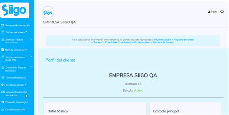 Proceso de compra y activación de documentos electrónicos Portal de