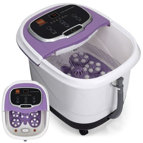 Best Choice Products Portable Foot Bath Heated Spa With Shiatsu Auto Massage Rollers Taiji