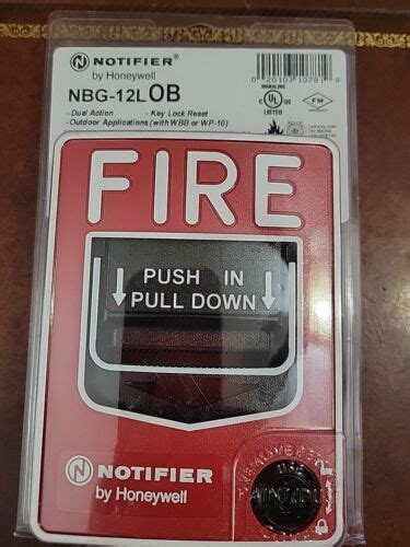 Notifier Nbg Lob Manual Pull Station Nib Ebay