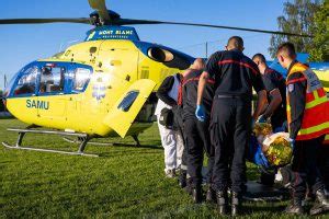 Accident à Pont Sainte Maxence un homme héliporté