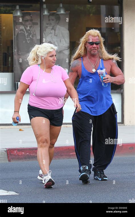 Duane Chapman aka Dog The Bounty Hunter, along with his wife Beth Smith ...