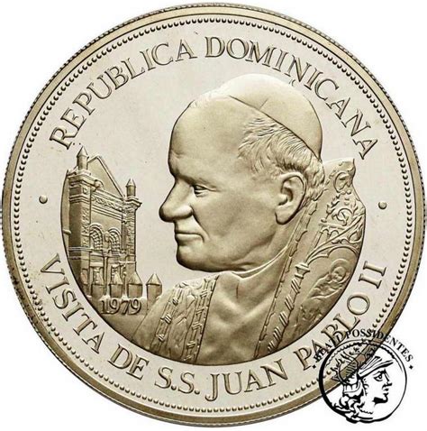 Dominikana Pesos Jan Pawe Ii St L Archiwum Niemczyk Pl