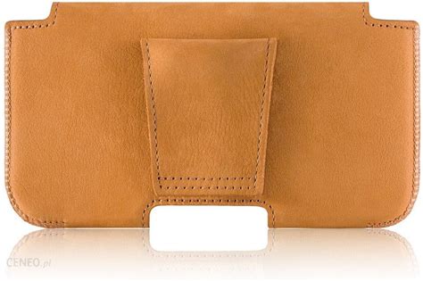 Etui Do Telefonu Surazo Sk Ra Naturalna Belt Case Nubuk Camel