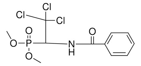 1 BENZOYLAMINO 2 2 2 TRICHLORO ETHYL PHOSPHONIC ACID DIMETHYL ESTER