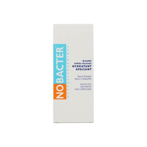 Nobacter baume après rasage hydratant apaisant 75ml Pharmacie de la