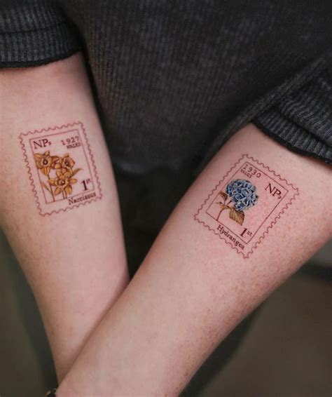 Tattoos That Looks Like Stamps