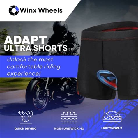 Winx Wheels Adapt Ultra Shorts For Motorcycle Riders Apex 66