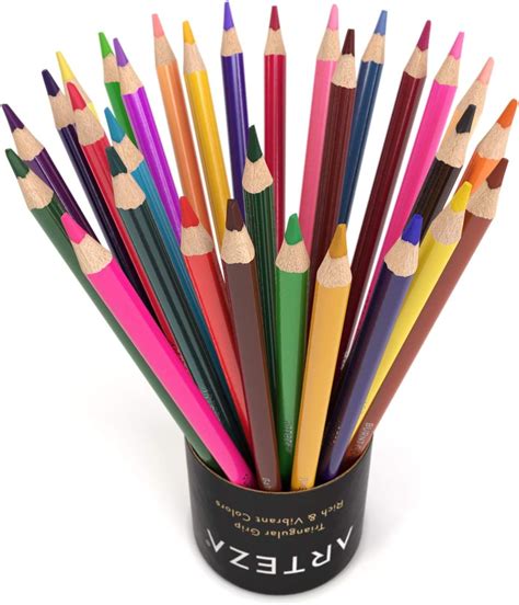 Buy Arteza Colored Pencils 48 Colors Soft Highly Pigmented Wax