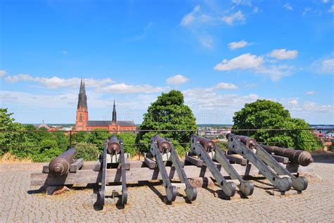 Uppsala, Sweden stock photo. Image of cannons, landmark - 27442954